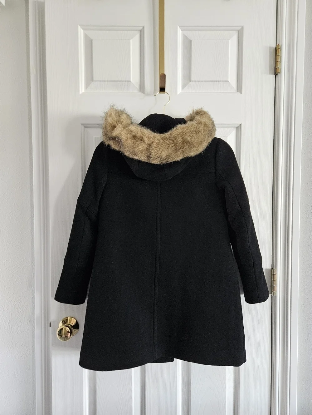 NWOT J.Crew Chateau Wool Italian Stadium Cloth Hooded Parka- 000Petite